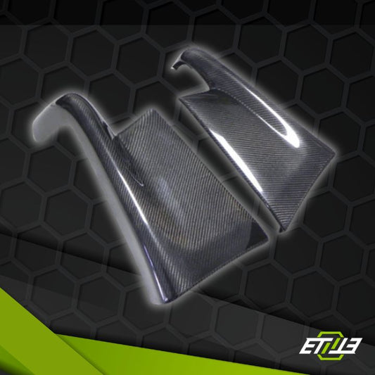 Nissan Skyline R32 GTS TopSecret Style Carbon fiber Rear Spats Addon - Elite Ti