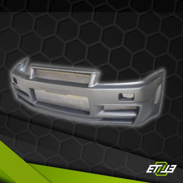 R34 GTR JUN Style Front Bumper - Elite Ti