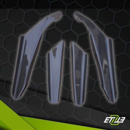 R34 GTR OEM Front Bumper (4pcs Canard) - Elite Ti