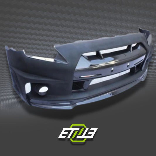 R35 GTR CBA DBA WA Style Front Bumper(with Side Vents, fog lamp hole) - Elite Ti