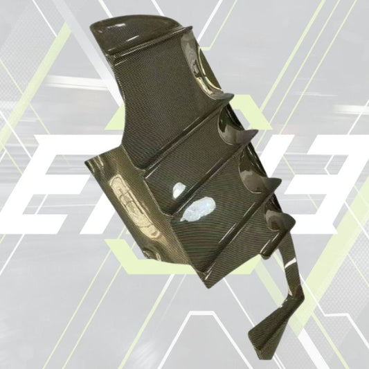 RX - 7 RE Amemiya Street - Style Carbon Fiber Rear Diffuser - Elite Ti