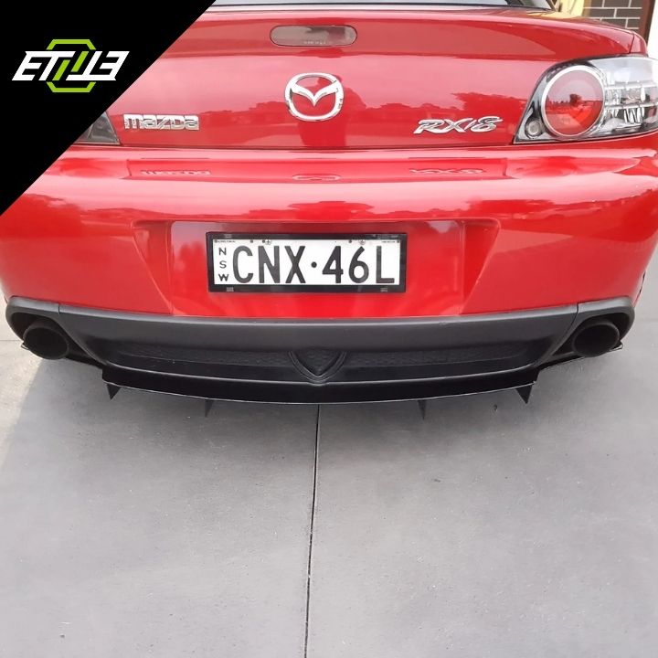RX8 SE3P RB Style Rear Diffuser - Elite Ti