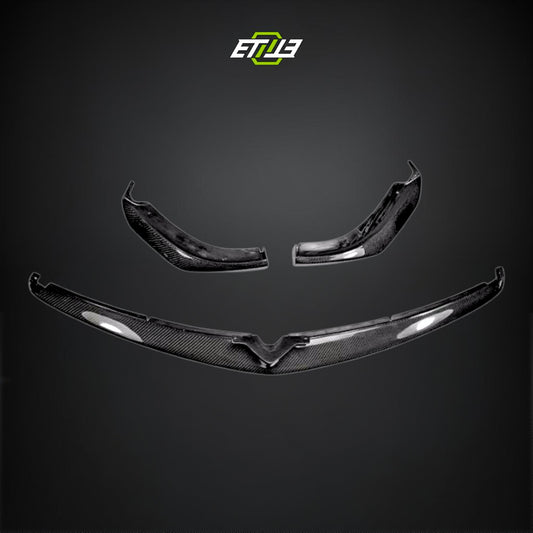 RX8 Late 09-12 R3 TK Style 3Pcs Front Lip
