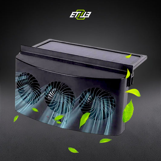 Solar Powered Window Fan