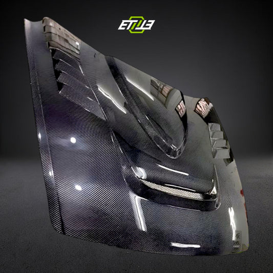 RX-8 SE3P EPA Design Vented Carbon Hood