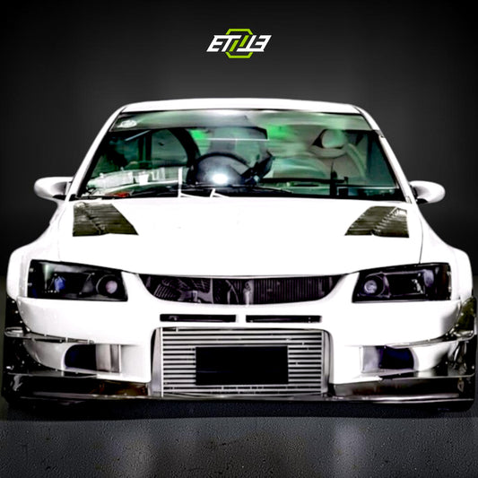 ETi Evo 8/9 Carbon Fiber Time Attack Voltex Front Bumper Lip
