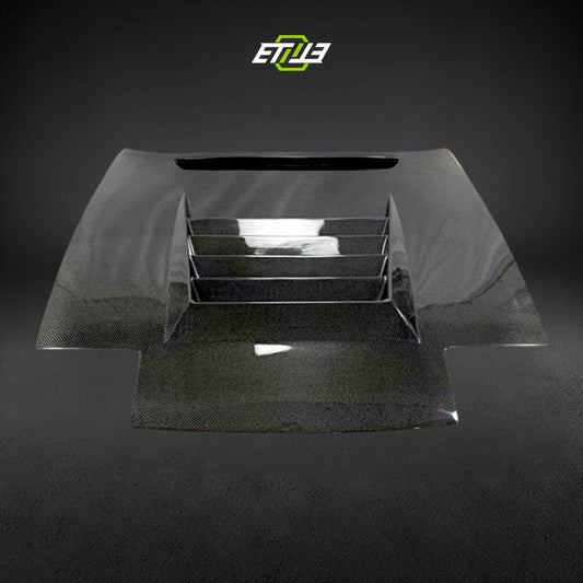 ETi Nissan 200SX D-Max Style Carbon Fiber Hood