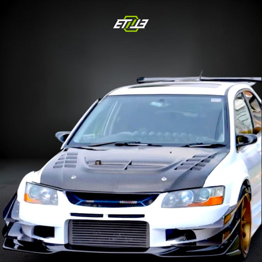ETi Mitsubishi Evo 8/9 Cyber Street Style Front Bumper