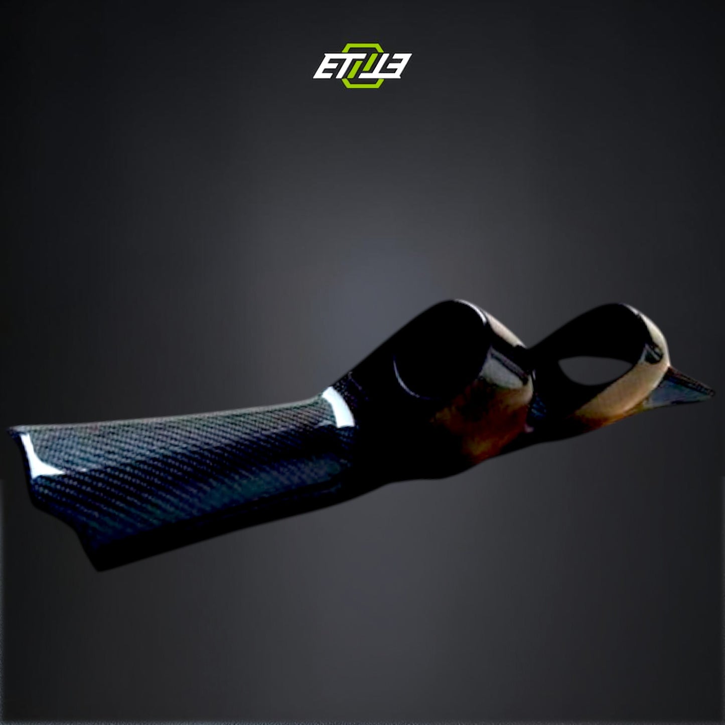 R32 Twin Double Carbon Fiber Gauge Pod