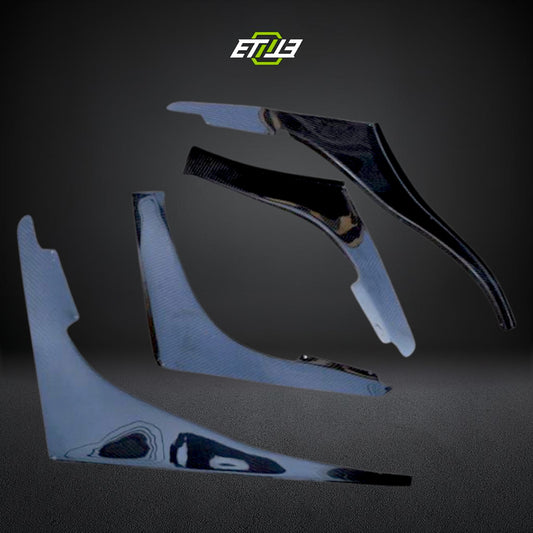 R32 GTR OEM Front Bumper TBO Design Canard (4 pcs)
