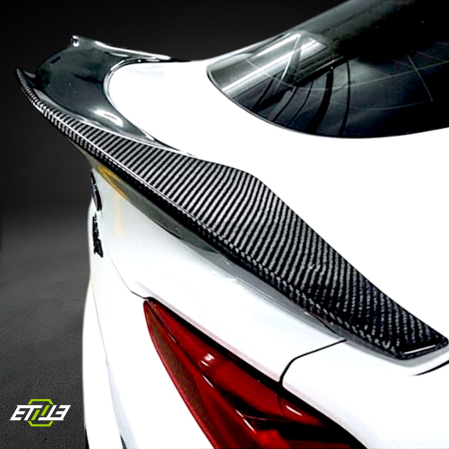 ETi Toyota Supra MKV Carbon Fiber Defender Duckbill