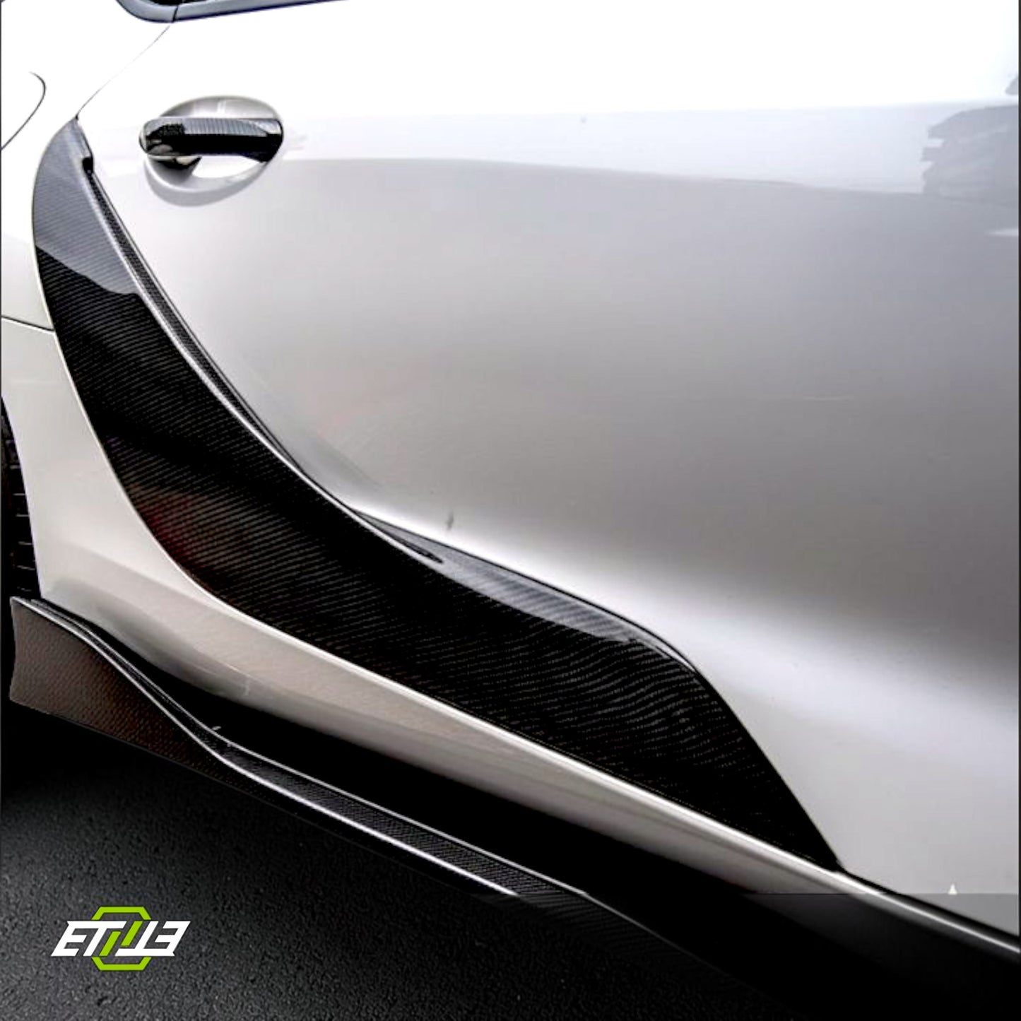 ETi Toyota Supra MKV Carbon Fiber Door Blades
