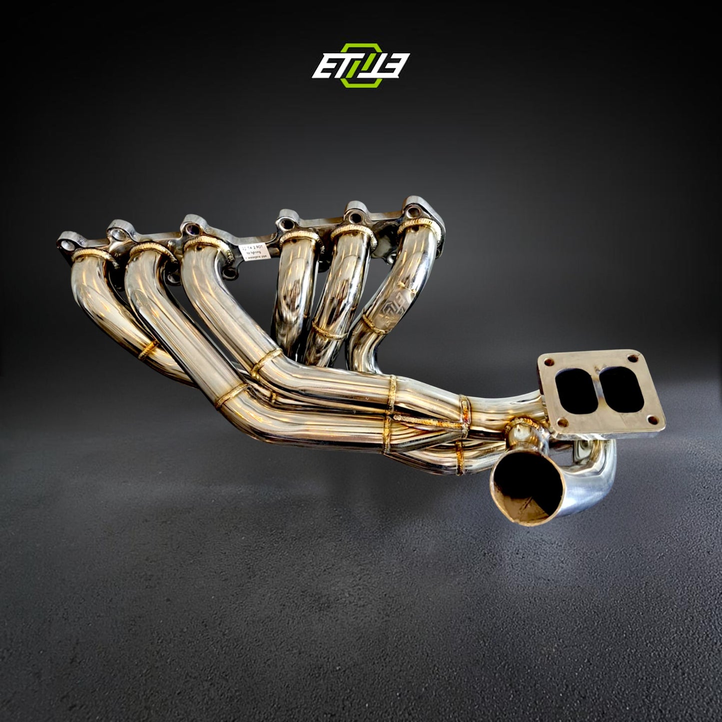 ETi 2jz GTE Mid Mount Turbo Manifold