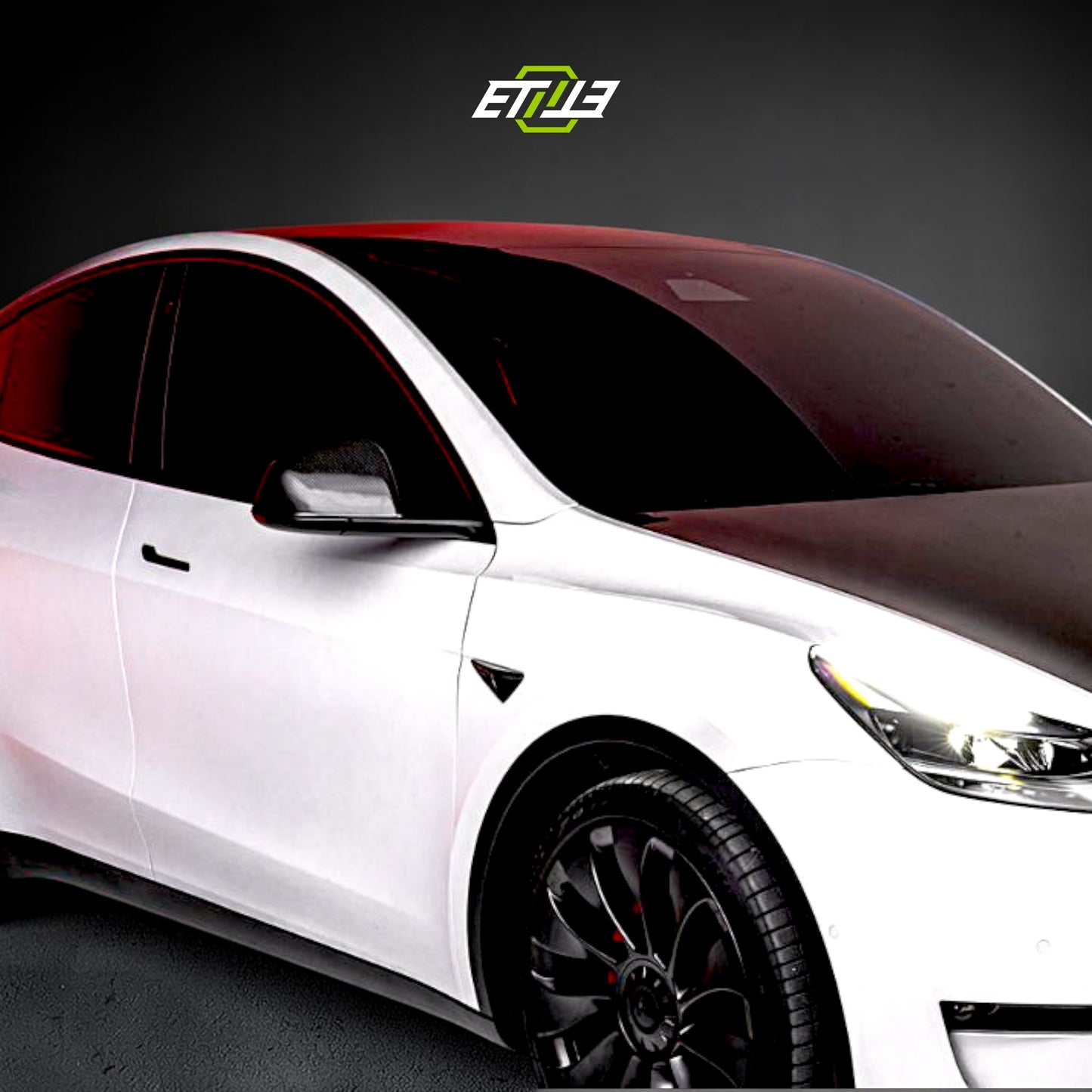 ETi Tesla Model 3 Dry Carbon Mirror Caps