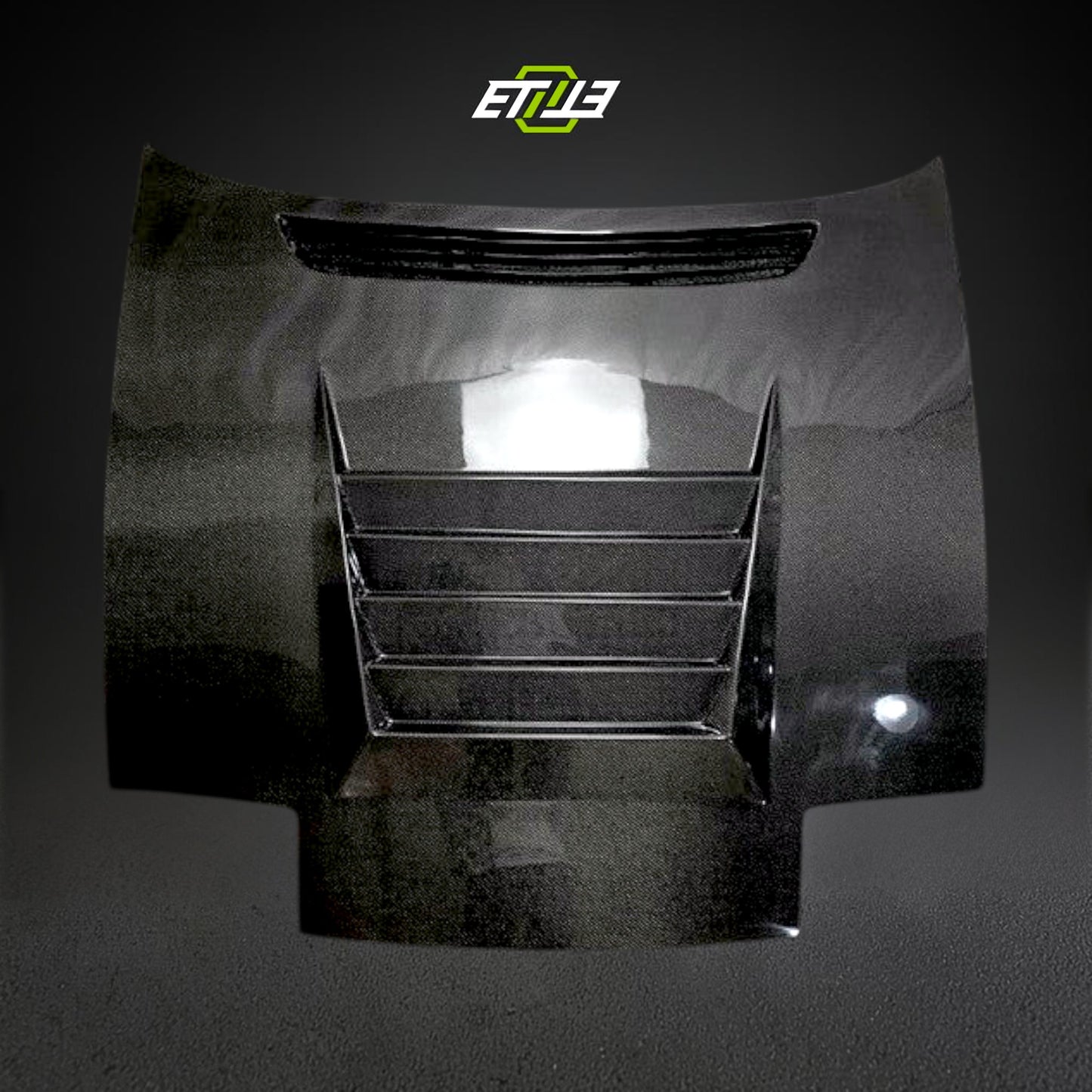 ETi Nissan 200SX D-Max Style Carbon Fiber Hood