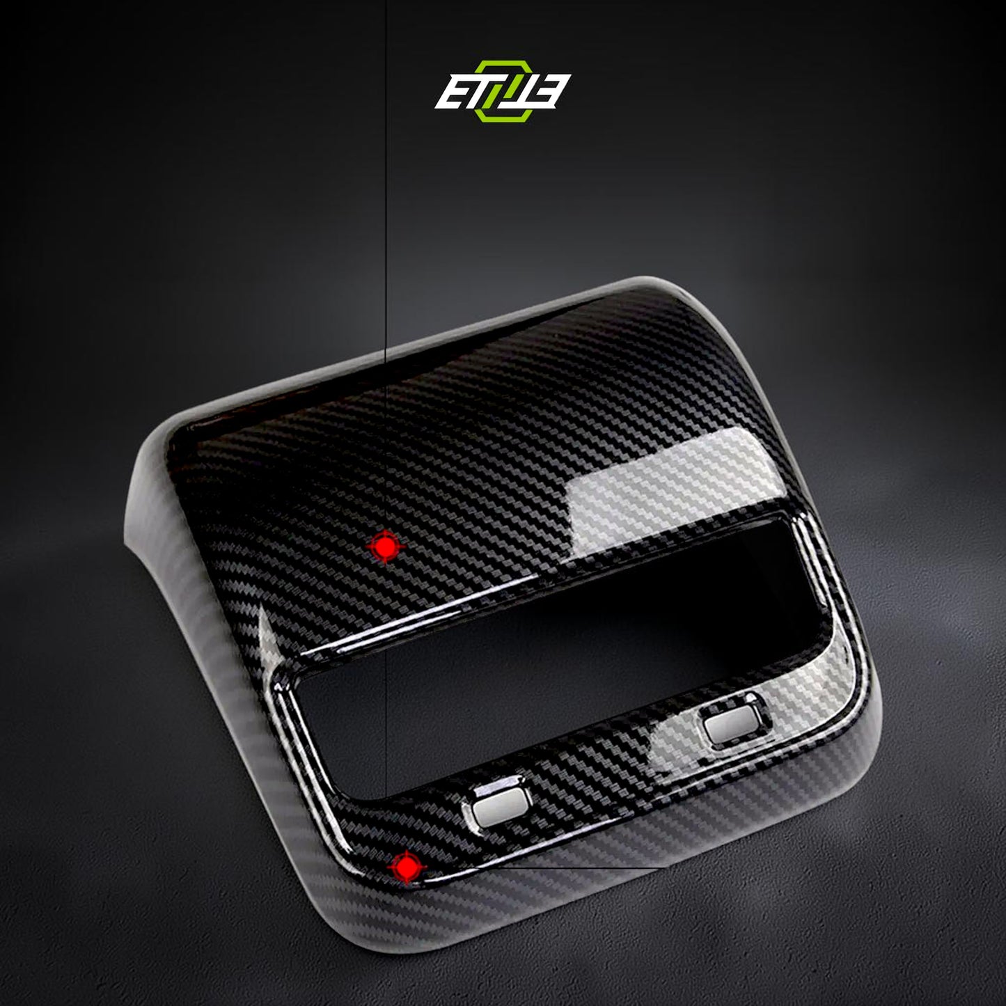 Carbon Fiber Rear Vent Cover