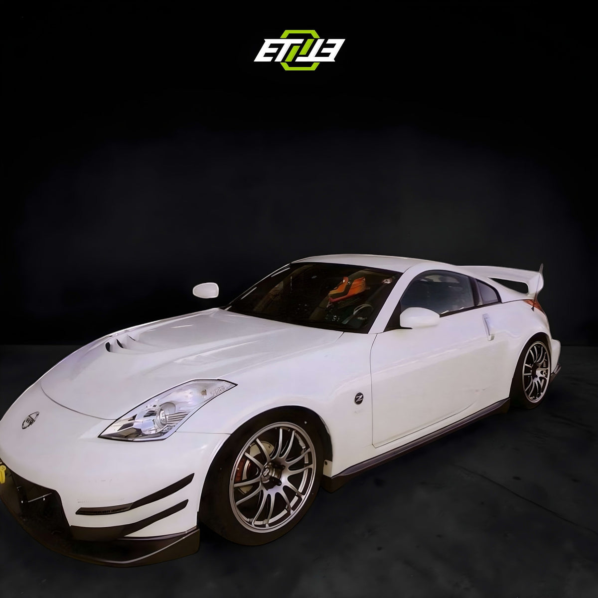 Nissan 350Z MCR Style Canards for Nismo Front Bumper