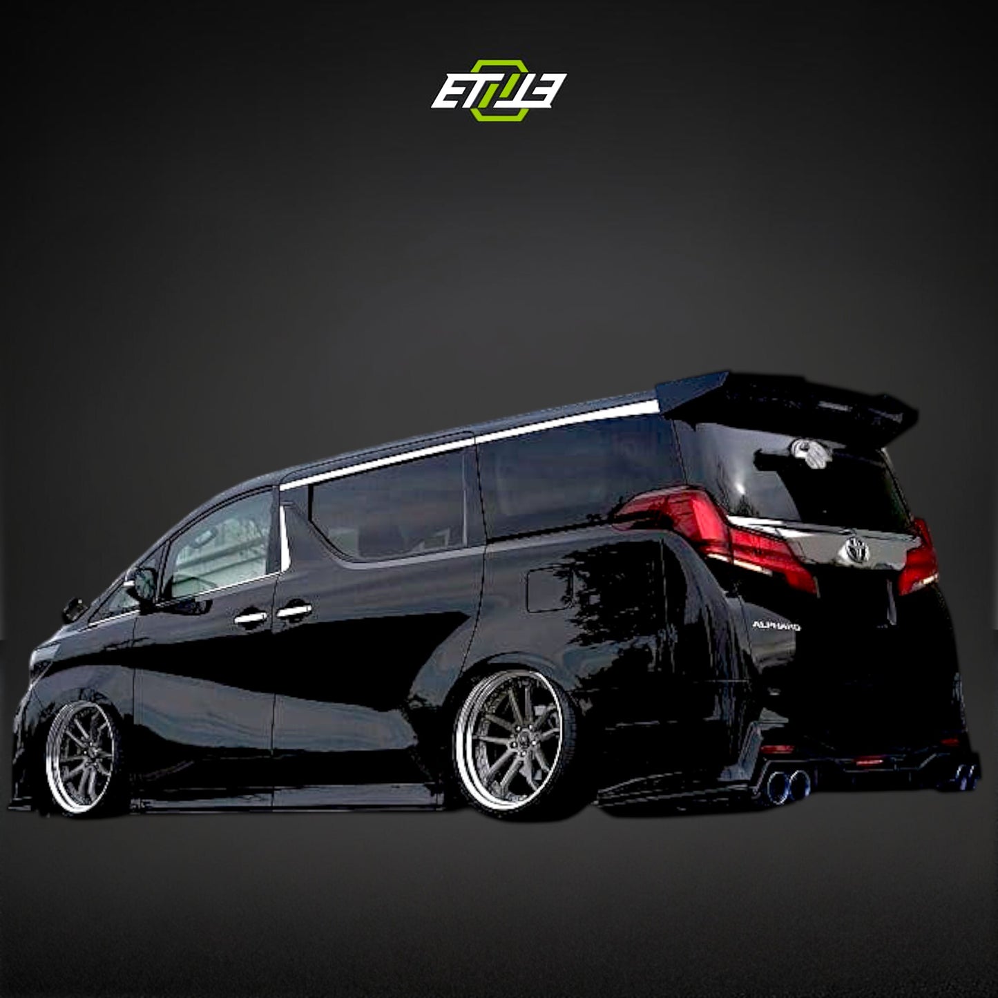 Toyota Alphard 30 Kulk Racing 2 Body Kit
