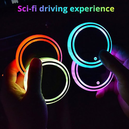 LED Car Cup Coaster - Elite Ti