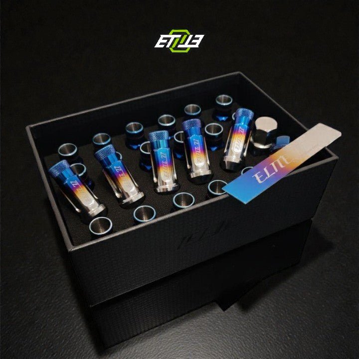 ETi Grade 5 titanium lug nuts