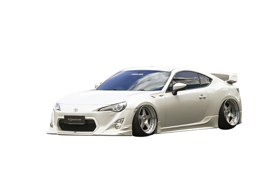 Toyota GT86 with full widebody kit, the kind of order that ships by sea freight