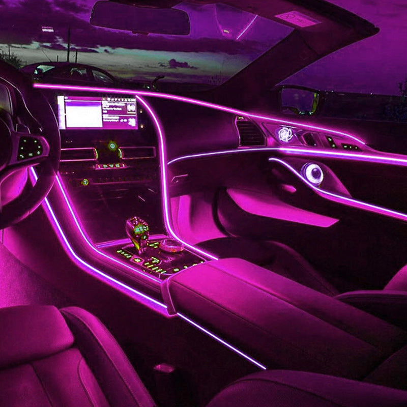 Car Led Decoration Cold Light Interior Modification Strip USB Car Atmosphere Light Lamp Line