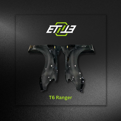 T6 Ford Ranger Dry Carbon Fenders