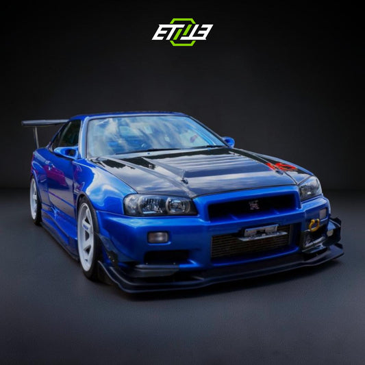 ETi Nissan Skyline R34 Front Splitter with Undertray
