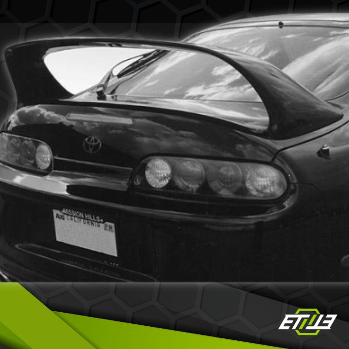 Toyota Supra MK4 OEM Wing – CF | Forged Carbon | FRP | Custom