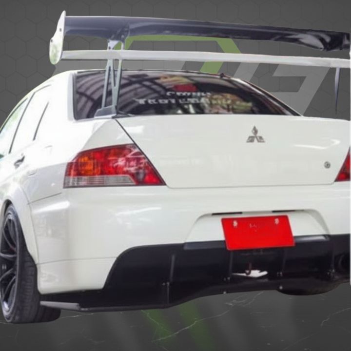 ETi Evo 8/9 Carbon Fiber Time Attack Voltex Rear Bumper Diffuser