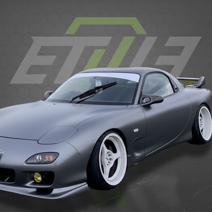 Mazda RX-7 Carbon Fiber Ganador Side Mirror – LHD or RHD Option