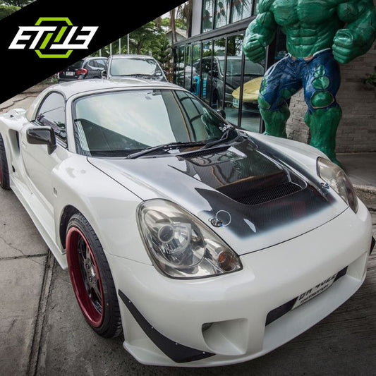 ETi Toyota MR-S (ZZW30) Vented Style Hood