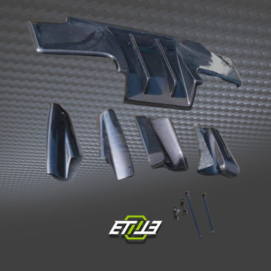 R33 GTR TS Rear Diffuser 5pcs