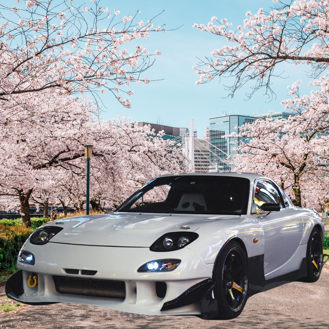 Mazda RX7 Amemiya RE GT Wide Bodied Kit