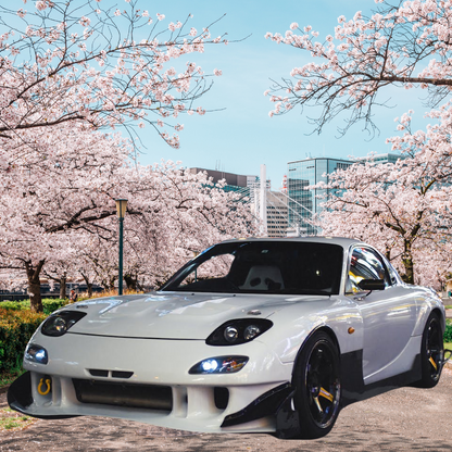 Mazda RX7 Amemiya RE GT Wide Bodied Kit