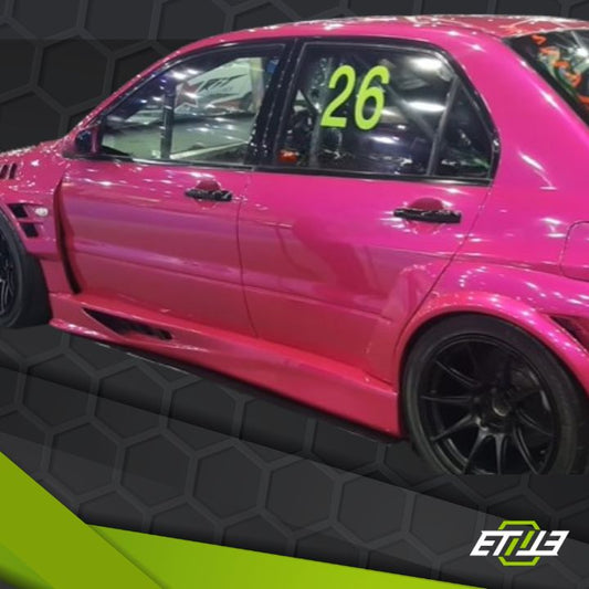 ETi Evo 8/9 Time Attack Voltex Side Skirt