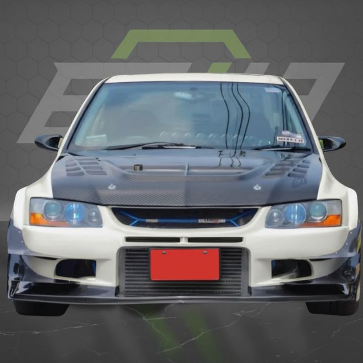 ETi Mitsubishi Evo 8/9 Cyber Street Style Front Bumper