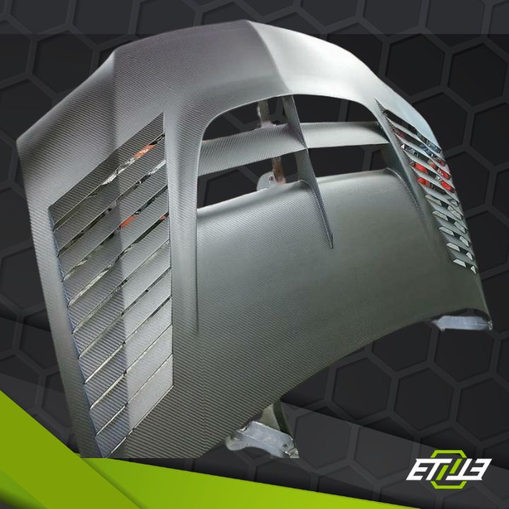ETi Evo 8/9 Carbon Fiber Time Attack Hood