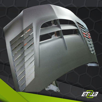 ETi Evo 8/9 Carbon Fiber Time Attack Hood