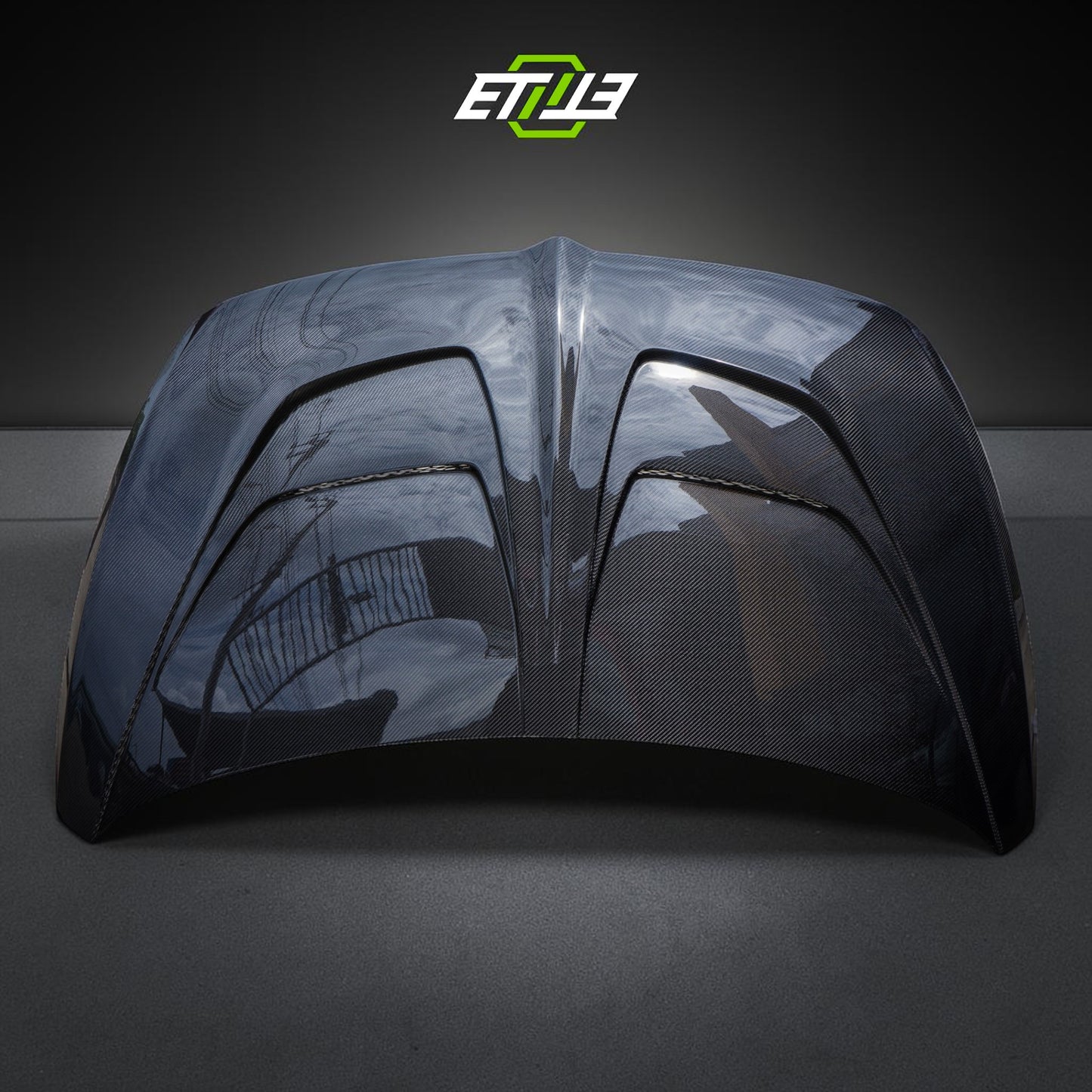 ETi Mitsubishi Space Wagon ETi Carbon Fiber Hood