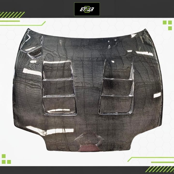 Toyota Supra CF/DryCarbon TS Style Hood