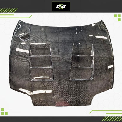 Toyota Supra CF/DryCarbon TS Style Hood