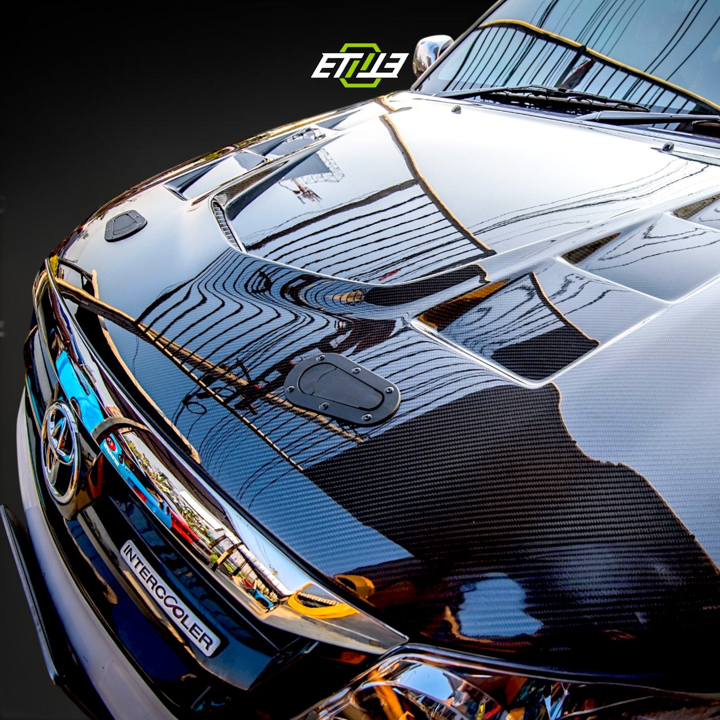 ETi Toyota Revo / Fortuner ETi Carbon Fiber Hood