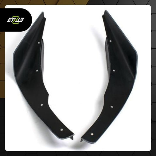 ETi Mitsubishi Evo 8 Varis-Style Carbon Fiber Front Bumper Canards