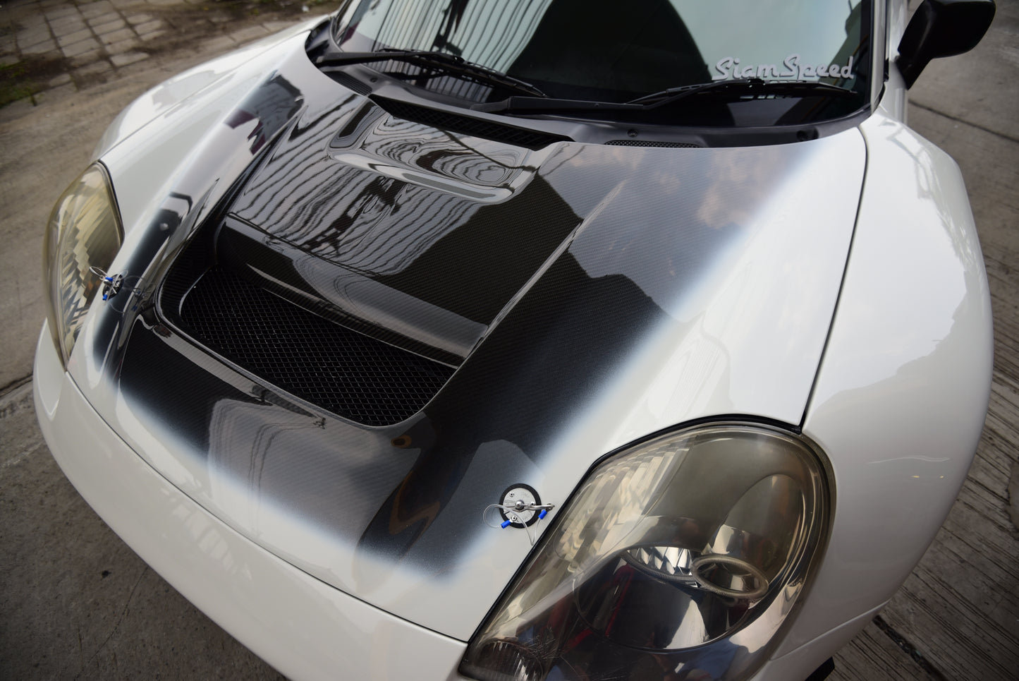 ETi Toyota MR-S (ZZW30) Vented Style Hood