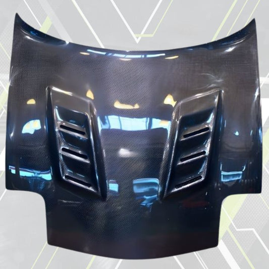 ETi Mazda RX-7 (FD3S) Type-Z Vented Carbon Hood