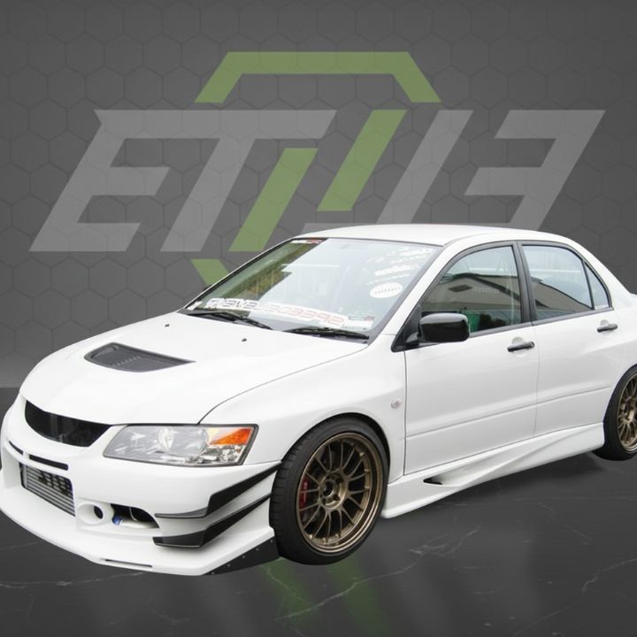 ETi Evo 8/9 Time Attack Voltex Side Skirt