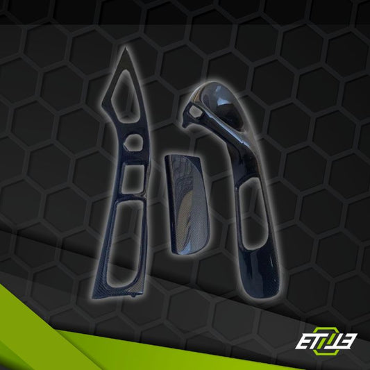 Rx7 FD3S Carbon Fiber Door Handles With Map Pocket