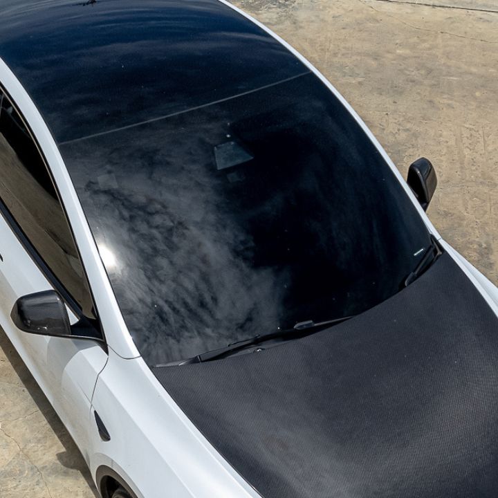 ETi Tesla Model 3 Dry Carbon Mirror Caps