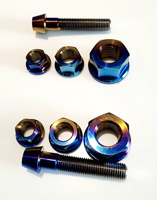 RX7 Titanium Pulley Hardware